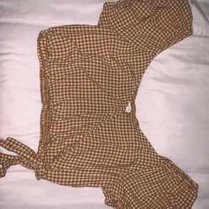 Checkered blouse